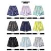 CHOCOOLATEit Men's Ice Silk Patchwork Loose Shorts