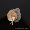 New Alloy Brooch High-end Niche Women's Peony High-end Pin Coat Suit High-end Versatile Brooch