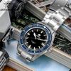 ADDIESDIVE Blue Dial Sapphire Glass Mens Watches Japan NH35 100m Diver Watch Mechanical Automatic Diver Wristwatch Clock