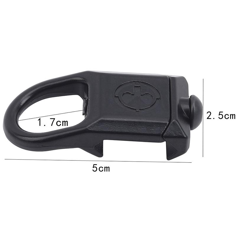Tactical GBB Quick Detach Release QD Sling Swivel Scope Mount Hunting Accessories Fit Rail Rifle Gun QD Attachment Adapter