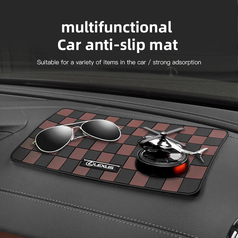 Dashboard Anti-Slip Mat Phone Holder Pad for Lexus RX NX ES IS GX LX UX GS LS CT F Sport LBX etc Sticky Heat Resistant 28x15cm