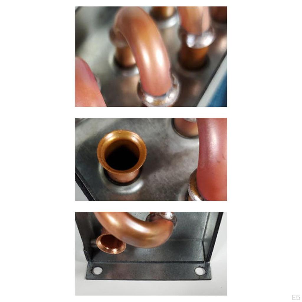 Kondensator for Kjøleskap Kompakt Aluminiumsfinn Liten Luftkjølt Radiator Vannkjøling