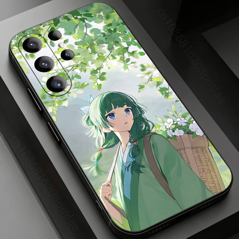 Maomao A-Apothecary Diaries Phone case for Samsung Galaxy S24,25,26,23 22,21,S20 Plus Ultra FE soft fundas cases