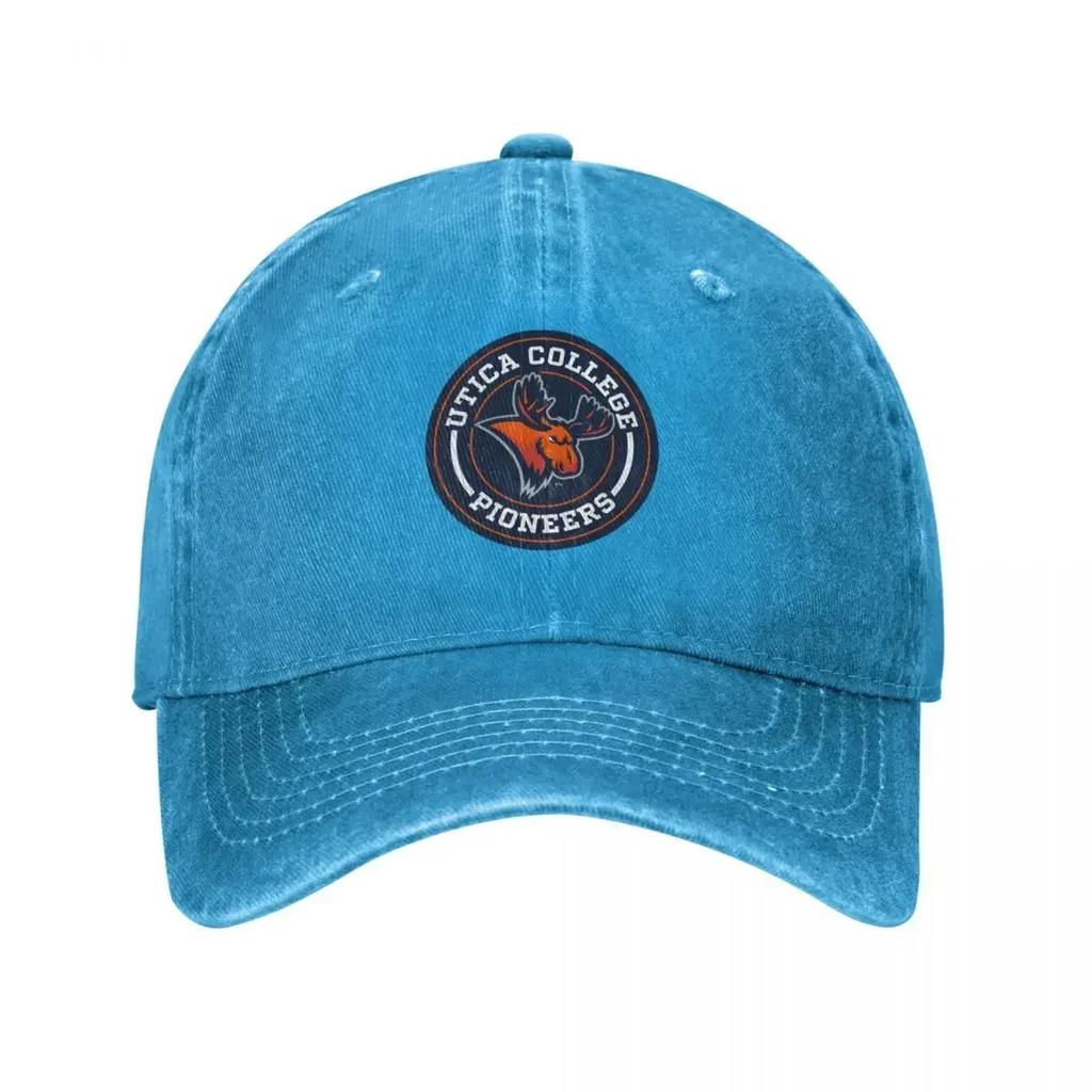 Utica College - Circle Baseball Cap Custom Cap Big Size Hat For Girls Unisex's