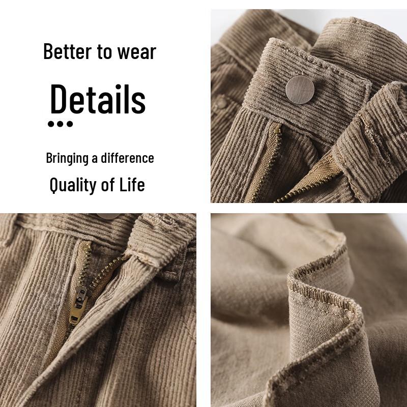 Fleece-Lined High-Waisted Wide-Leg Cotton Jeans