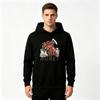 Men's Casual Hoodie, Hands Money Lucky Print Long Sleeve Pullover Sweatshirt for Daily Wear