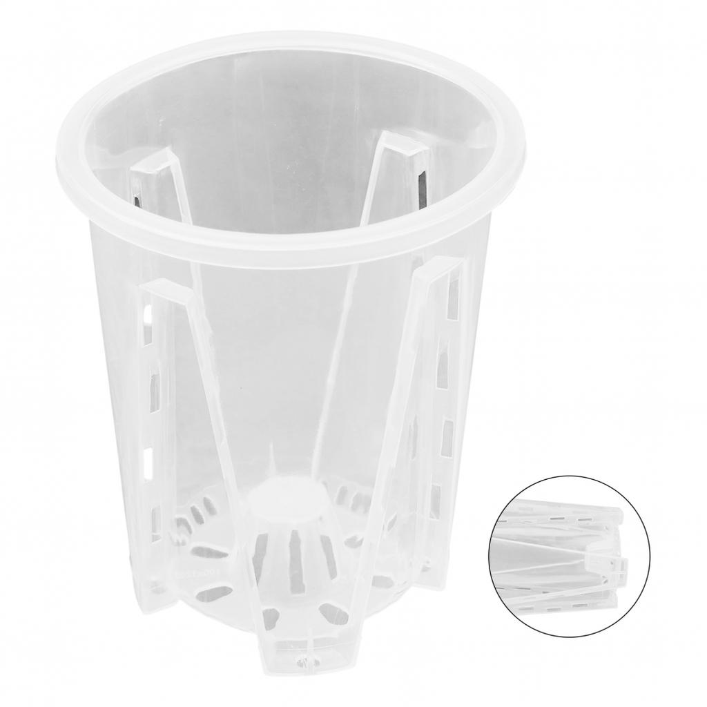 Control Transparent Pot Plastic Flower Pot With Stomat Plant