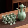 Song Dynasty Tea Competition Training Pot Imitation Song Ceramic Teapot Handheld Teapot Tea Wine Jug