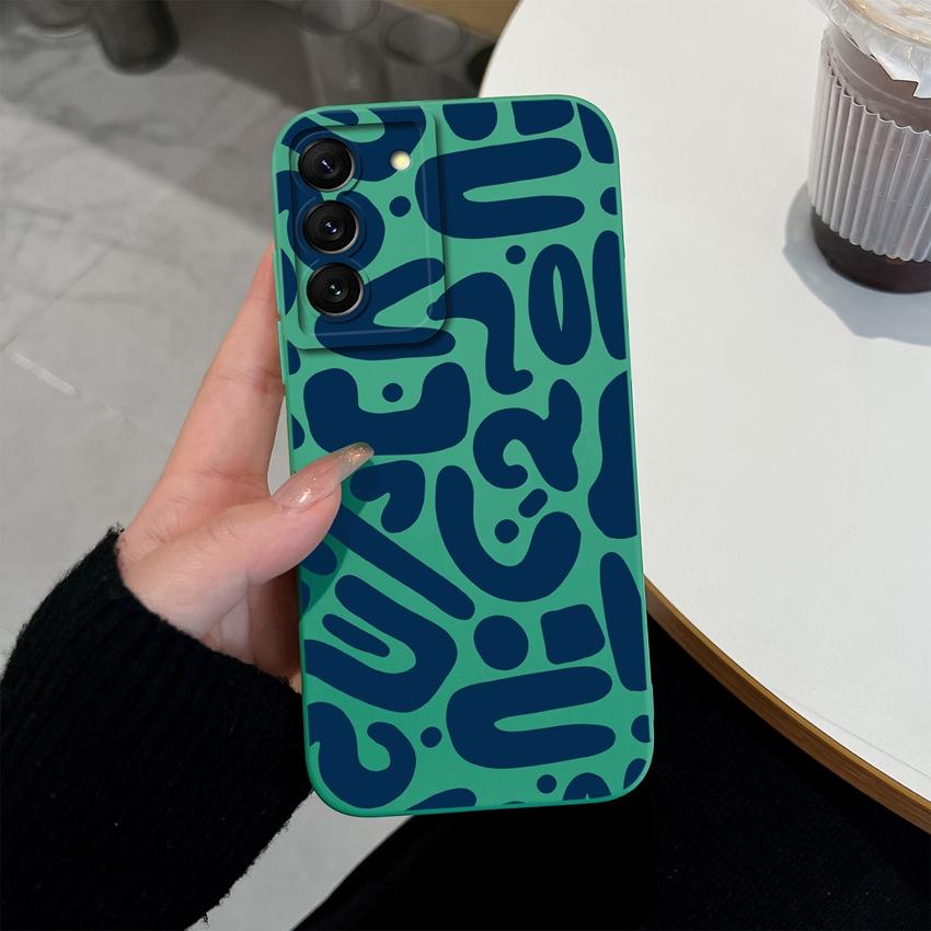 New Case For Samsung Galaxy S22 S21 S20 Ultra Plus FE Vibrant Cartoon Phone Shell Full Coverage Anti Fingerprint Soft Cover For Samsung Premium Bumper