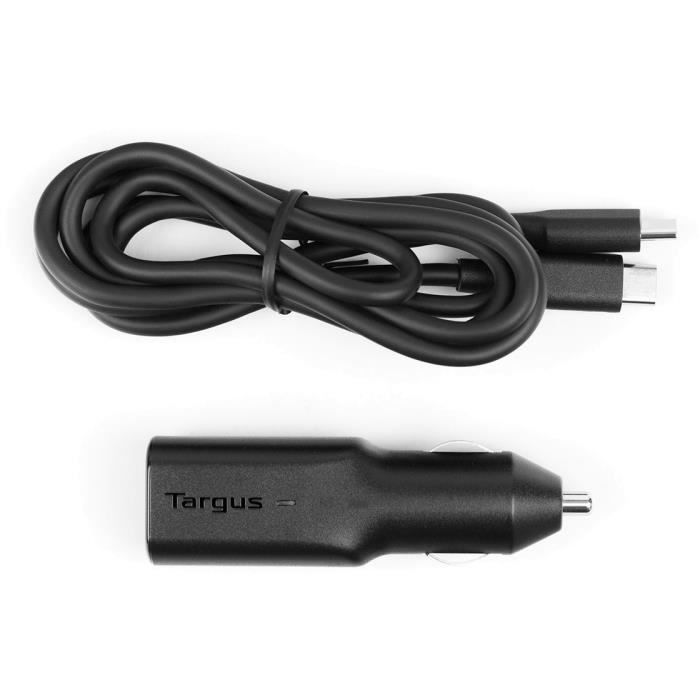TARGUS 45W Universal Car Charger - USB-C - Black