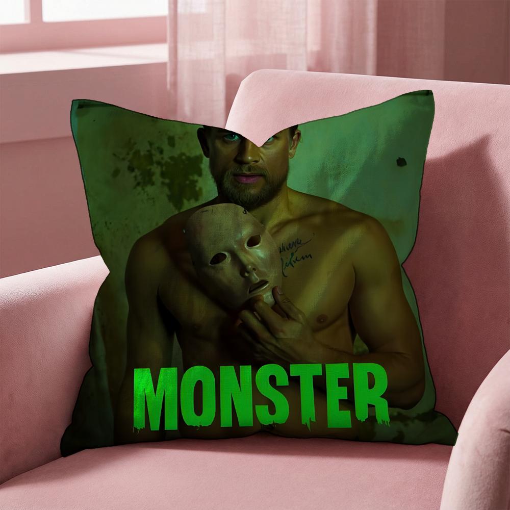 Monster The Ed Gein Story Cushion Cover Multi-Scene Pillow Cover for Home & Car - Reversible, Soft & Durable for Daily Use