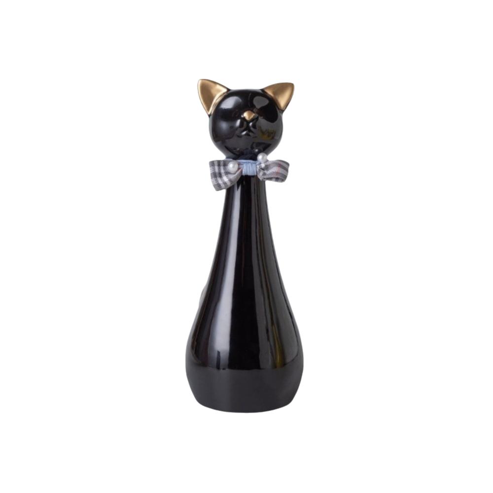 Cat Shaped Dog Ceramic Urn Moisture-proof Cat Funeral Urn Pet Cremation Urn  Pet Supplies