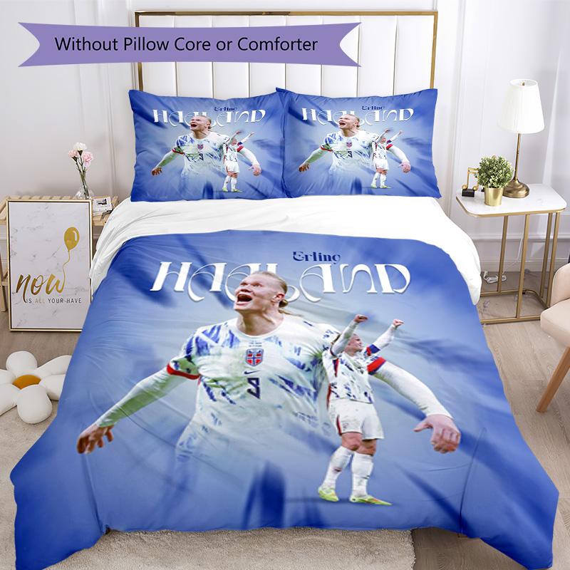 Haaland Bedding Set Suitable for Playroom Machine Washable Perfect Gift for Friends & Family