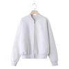European & American Women's Style Zipper Pilot Jacket Hoodie Set