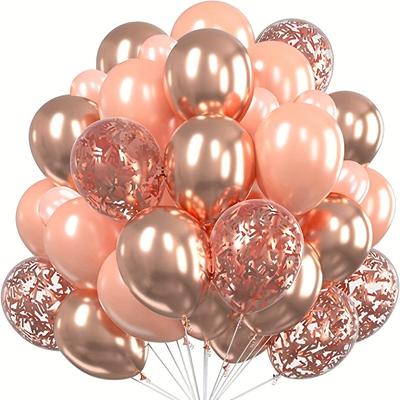 30 vnt Konfeti Latekso balionai Gimtadienio vakarėlio dekoravimas Kūdikių dušas Vestuvių dekoras Globos Skaidraus oro balionai Valentino dienai