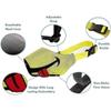Dog Muzzle, Smiley Face Muzzle With Soft Breathable Air Mesh Nylon, Anti Biting Barking Chewing, Adjustable Dog Mouth Cover (yellow, M) 26-27s