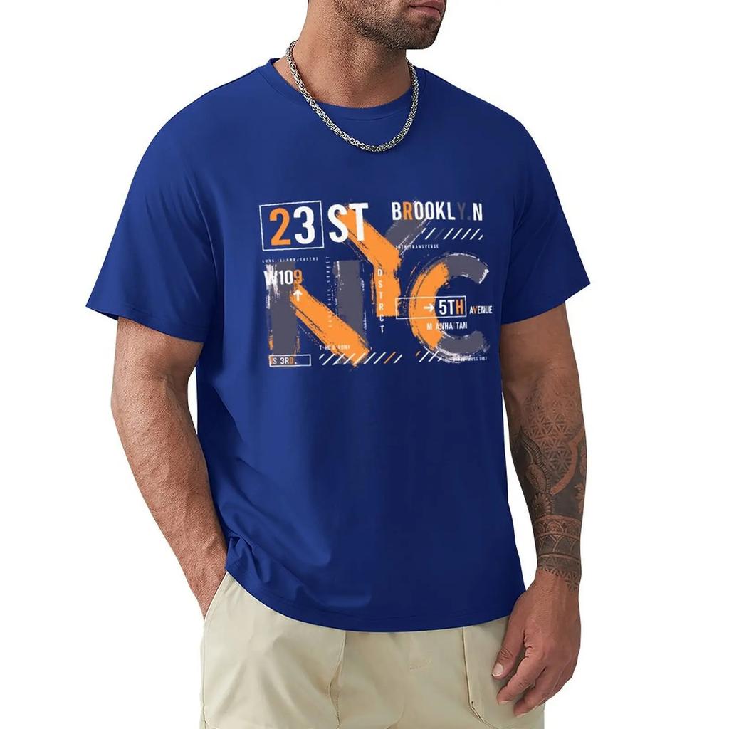 New York City Urban Stylish Graphics NYC T Shirt Harajuku Short Sleeve T-shirt 100% Cotton Graphics Tshirt Tops