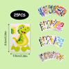 25 STÜCKE/Set Buntes Puzzle Spielzeug Cartoon Tier Thema Puzzle Block Lernspielzeug für Kinder Hand-Auge-Koordination Spielzeug
