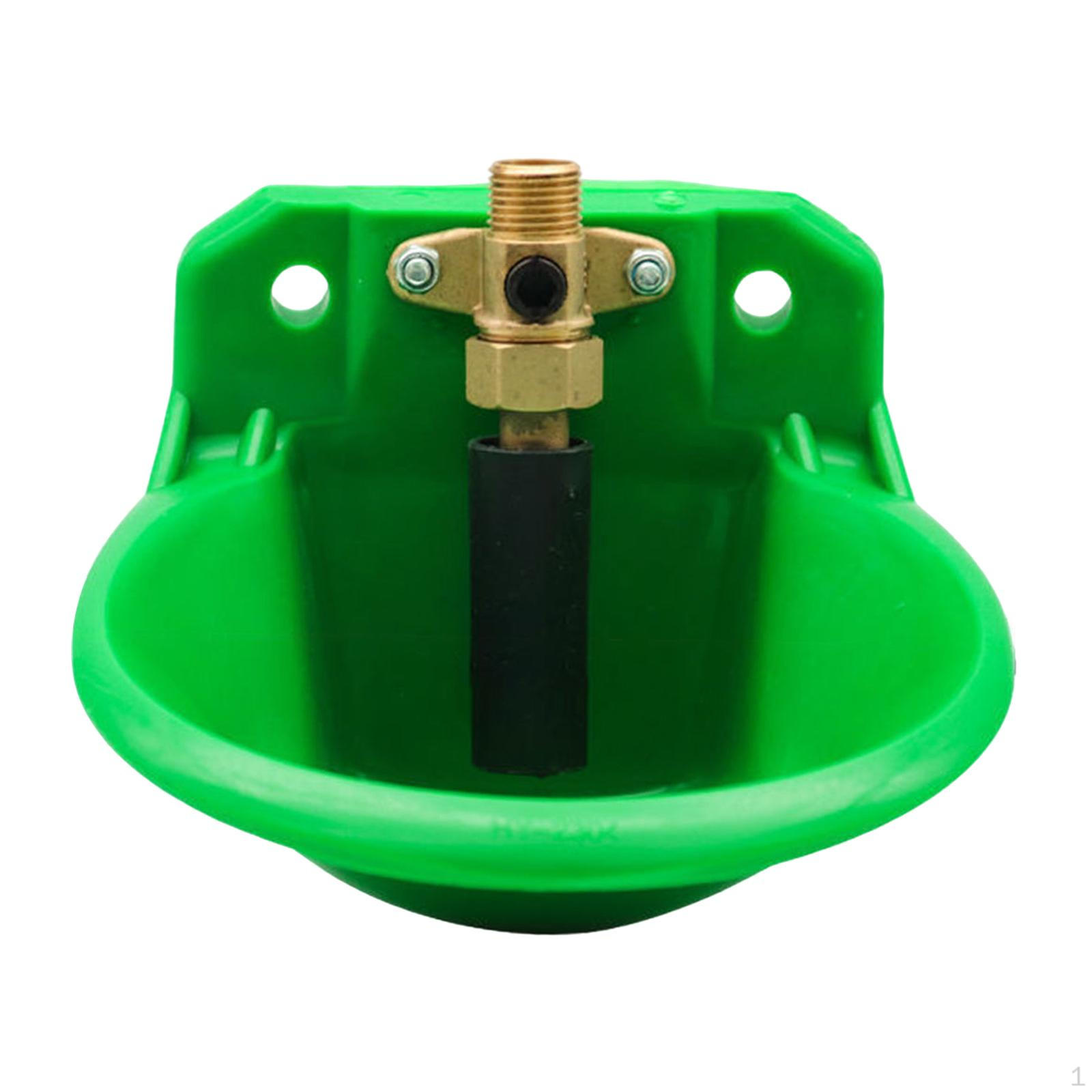Automatic Drinking Bowl, Water Bowl for Sheep, Goats, Drinker, Livestock Green