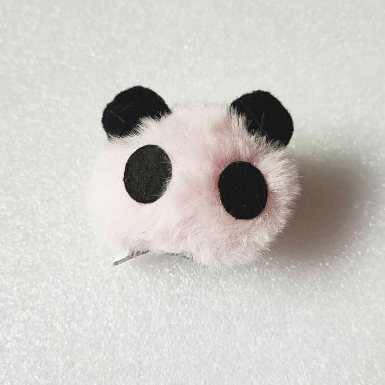 

2023 Christmas Panda Light-Up Hair Clip and Headband Set