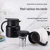 316 Stainless Steel Tea and Water Separation Insulated Pot - Large Capacity Stewed Tea Pot for Home or Office.