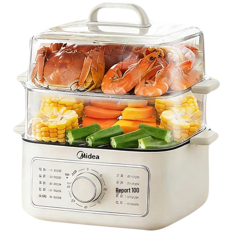 Midea 3-Layer Multi-functional Electric Steamer