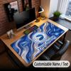 Large Mouse Pad Brighton & Hove Albion Football Print Custom Name Text Desk Mat for Office Gaming