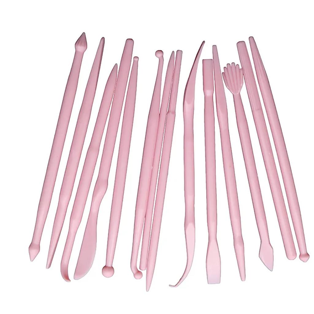 12Pcs 14Pcs Fondant Cake Carving Shaping Knife Smoother Sugar Craft Modelling Cutter Cake Pastry Carving Tool Cake Decor Tool