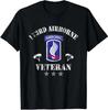 NEW 173rd Airborne Brigade U.S Flag Veteran Airborne Gift Idea Tee T-Shirt S-3XL