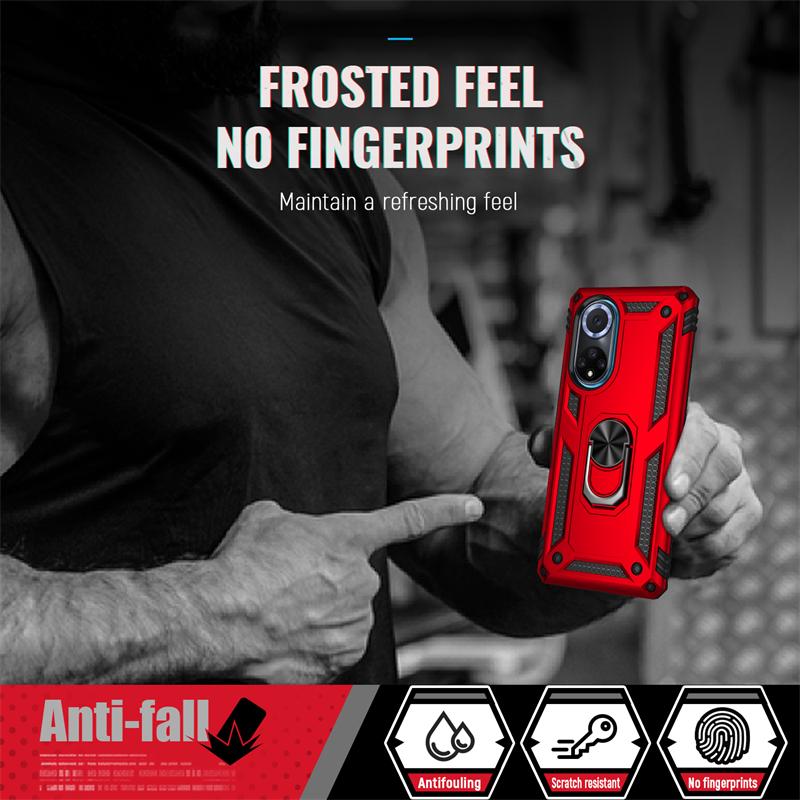 For Hauwei Nova 9 Case Shockproof Armor Car Magnetic Ring Holder Phone Case For Huawei Nova 9 SE Huawey Nova9se Stand Back Cover