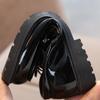 2023 Retro Girls' Non-slip Patent Leather Princess Shoes - Children's Flats