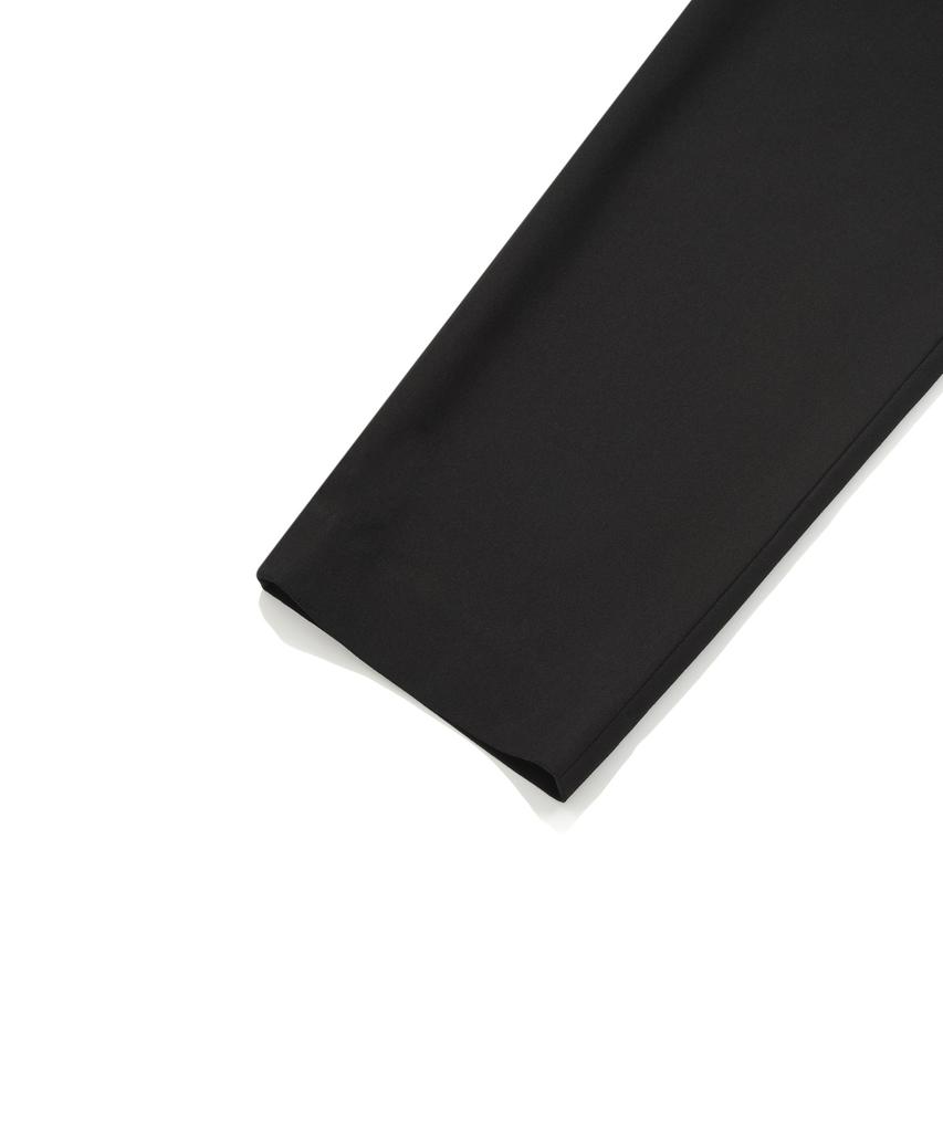 COVERNAT Fleece-Lined Slim Tapered Pants Black