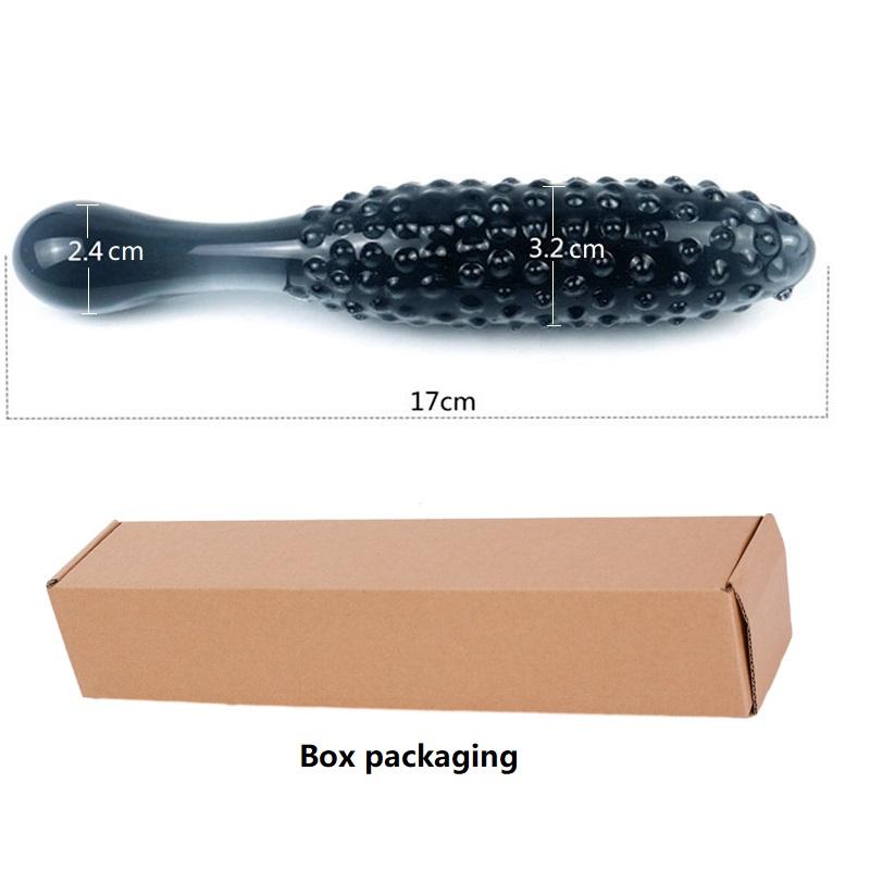 Dildo-uri din Sticlă de Cristal Dildo Realist Mărgele de Sticlă Penis Plug Anal pentru Punct G Jucării Sexuale Erotice pentru Femei Cupluri Adulți