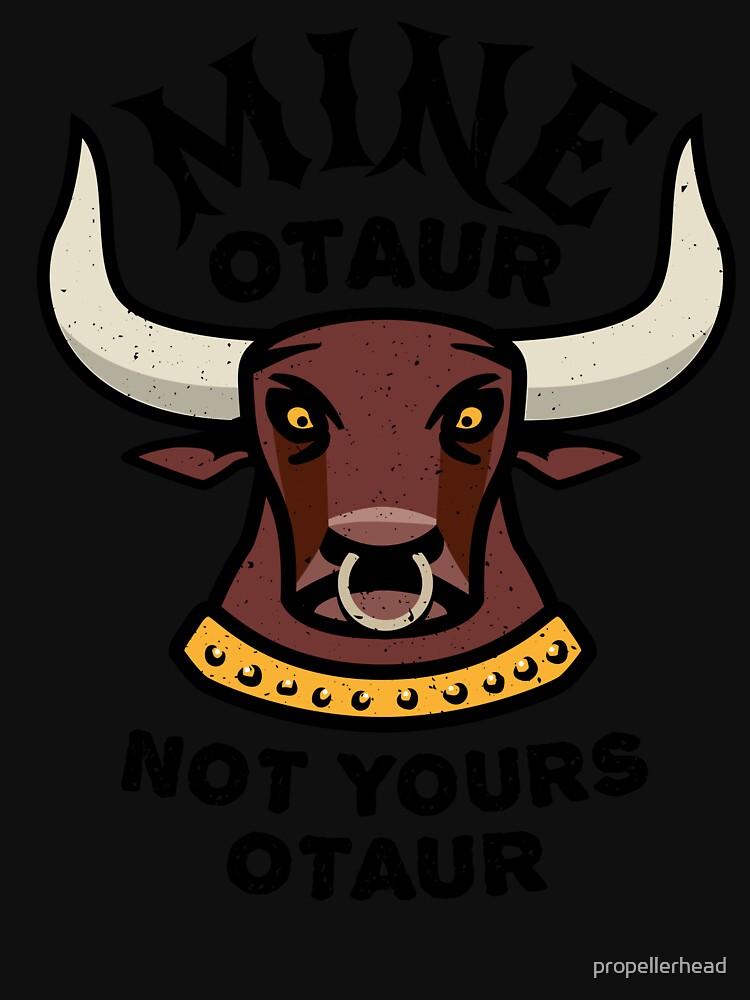 My Brother the Minotaur Mineotaur Not Yoursotaur - Funny Minotau Classic Unisex T-Shirt