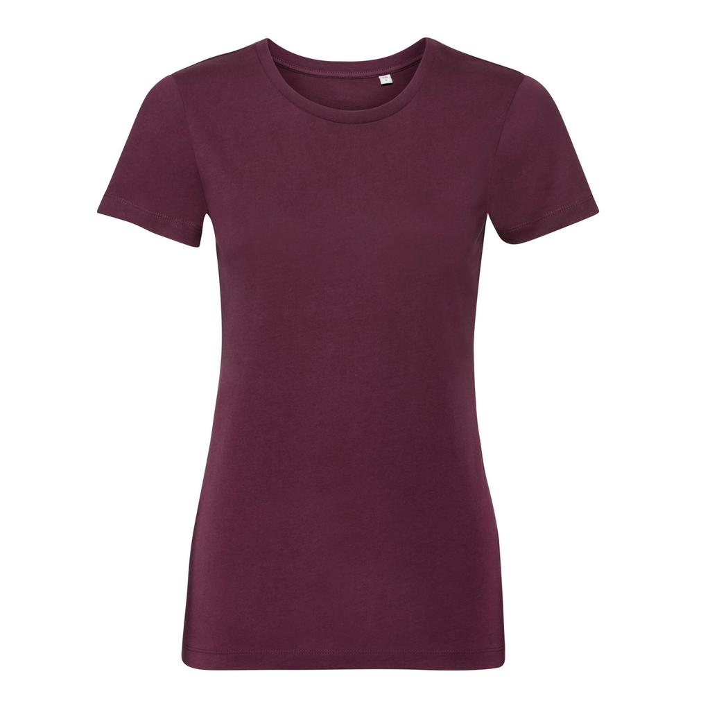 Russell Womens/Ladies Pure Organic T-Shirt