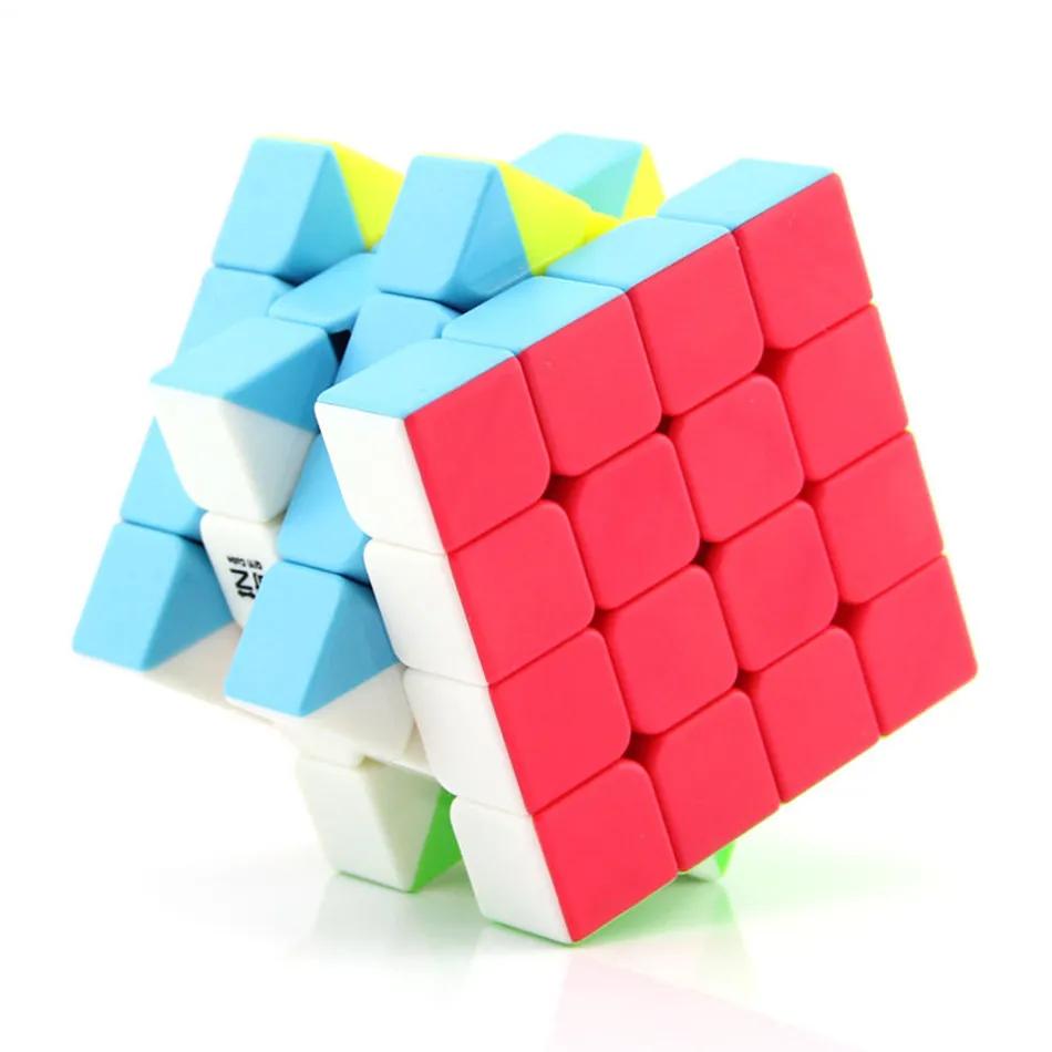 QiYi Speed Cube Yuan S 4x4 V2 V3 4x4x4 Puzzle Speed Magic Cube 4Layers Speed Cube Professional Puzzle Toy For Children Kids Gift