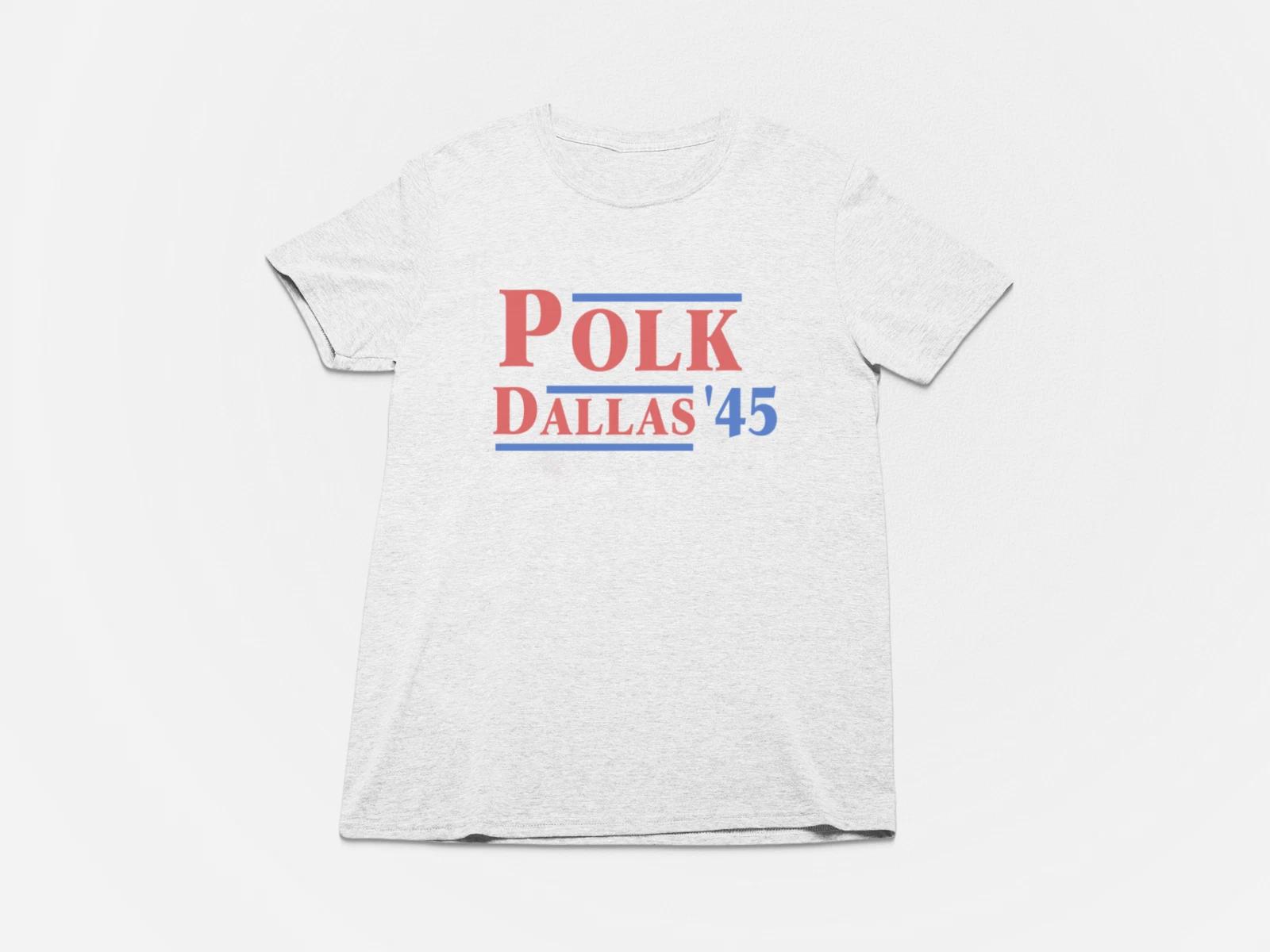 James K. Polk and George M. Dallas (1845-1849) Tshirt, Political 2XL