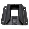 Folding Bicycles Bag Basket Bracket Front Carriers Block Adapter with Screw Plastic Folding Bicycles Bag Rack Mount Base