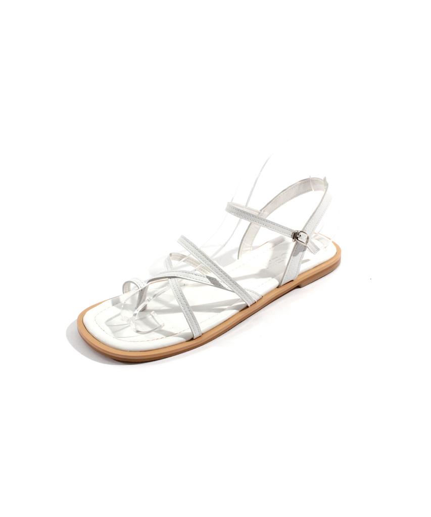 Shoehi Cowhide Athens X-Strap Sandals S1113 (4 Colors) (Type B)