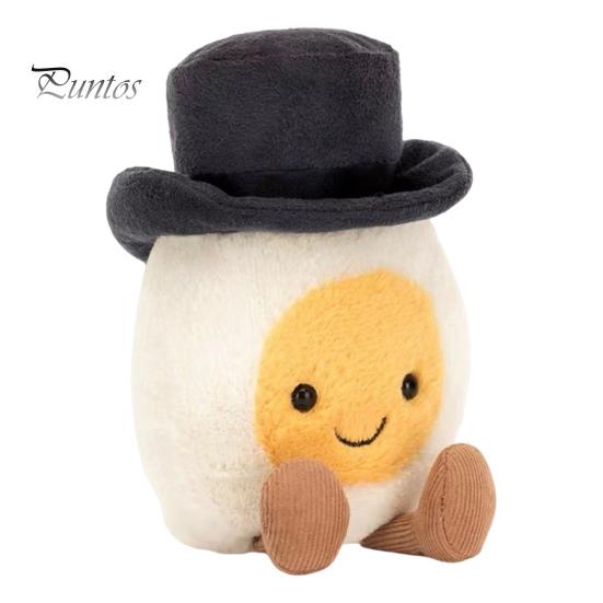 

Очаровательные куклы-яйца, мягкая игрушка в виде счастливого вареного яйца, милые мягкие игрушки размером 5,5 дюймов, плюшевые куклы в стиле «еда», забавная идея подарка для всех возрастов 14cm B