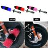 Car Wheel Rim Detailing Brush Long Soft Bristle Tire Wash Brush Motorcycles Car Truck Motor Engine Grille Cleaning Tool Kit