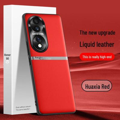Honor 90 Liquid Leather Case - Anti-Fall, Anti-Fouling-Schutzhülle - Einteiliger Versand
