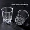 Thickened Clear Hard Plastic Disposable Cups