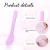 6 PCS Plastic Cosmetic Spatula, Candy Color Makeup Scoops Spatulas Stick Applicator Reusable Cosmetic Mask Mixing Spoon Beauty Spa Makeup Tools for
