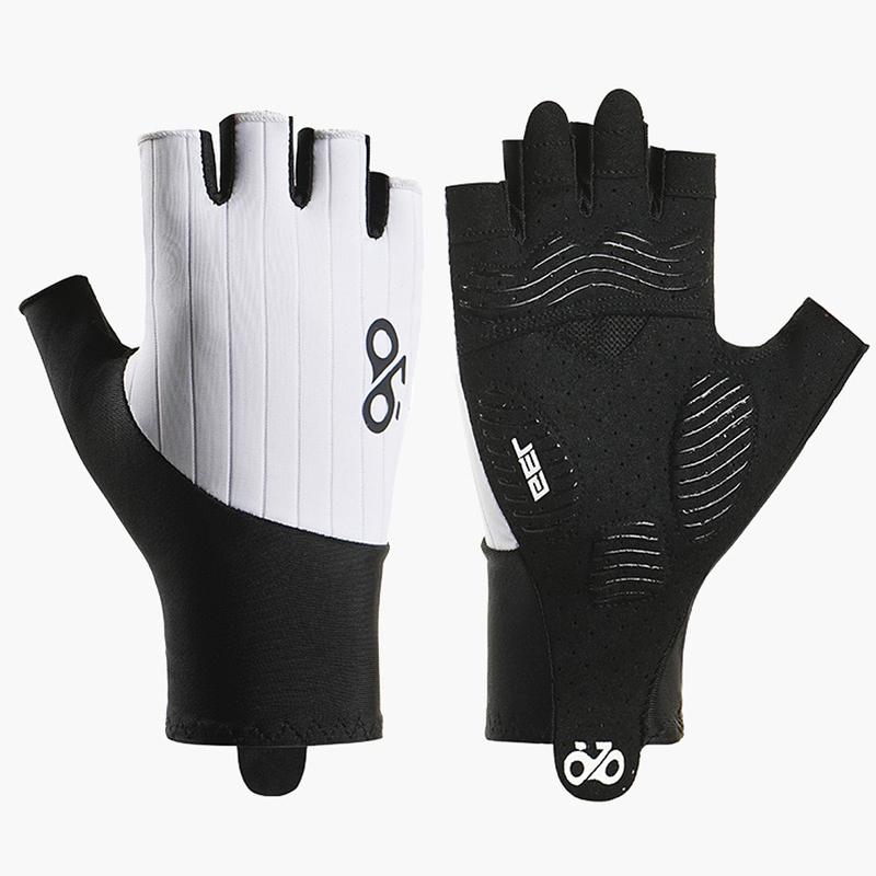 Summer cycling gloves, anti slip and shock-absorbing, outdoor sports, fitness, breathable, mountain road bike, half finger glove