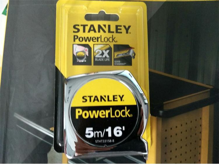Stanley Drop-Resistant 5M Imperial/Metric Steel Tape Measure - Carpentry & Renovation Tool (Model STHT33158-8-23)