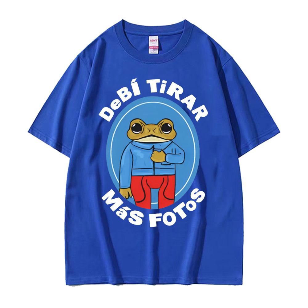 Debi Tirar Mas Fotos New Album DTMF Tshirts Bad Bunny Merch T Shirts Unisex Women Fashion Cartoon Casual Comfort Oversized T Shirt
