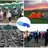 1 set Orinatoio Auto Secchio Orinatoio Esterno in Piedi Urina Emergenza Viaggio Portatile Riutilizzabile Restringibile Toilette da Campeggio Perdita di Urina