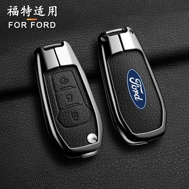 

Car Sticker 2026 Ford Case Car Key Cover For Ford Fusion Fiesta Escort Mondeo Everest Ranger 2019 S Max Kuga 2 Focus MK3 Ecospor