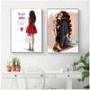 Red High Heels Girl Wall Art Print Canvas Painting Nordic Canvas Posters And Prints Wall Pictures For Living Room Decor